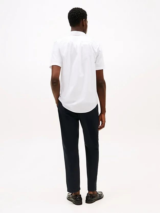 Tommy Hilfiger - Áo sơ mi tay ngắn nam TH Flex Regular Short Sleeve Shirt