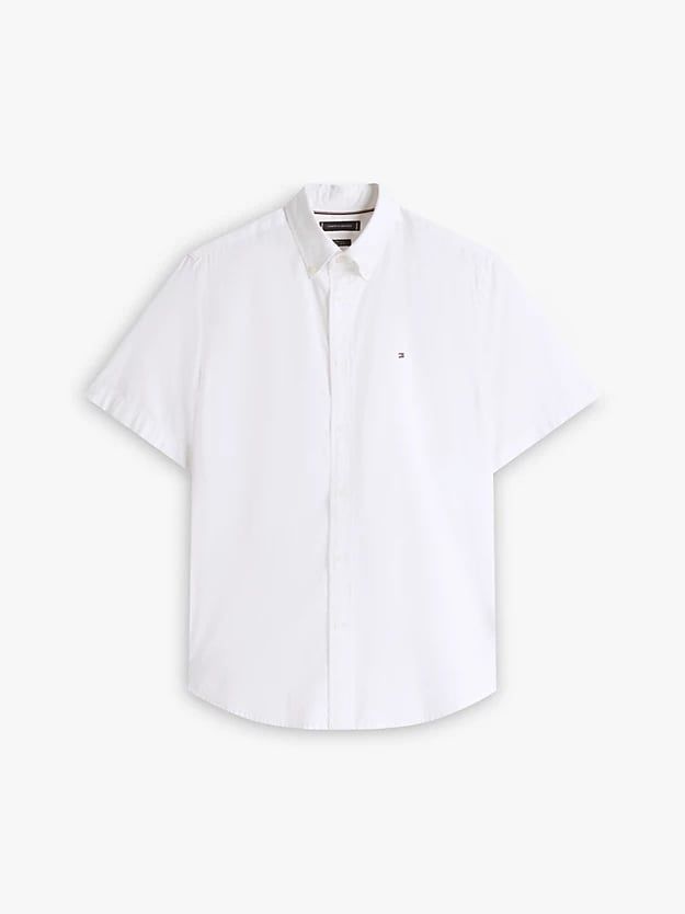 Tommy Hilfiger - Áo sơ mi tay ngắn nam TH Flex Regular Short Sleeve Shirt