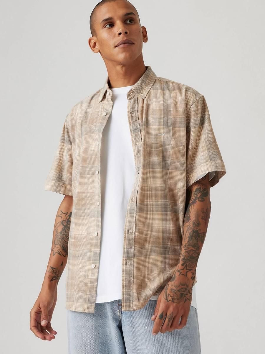 Levi's - Áo sơ mi tay ngắn nam Authentic Button-Down Shirt