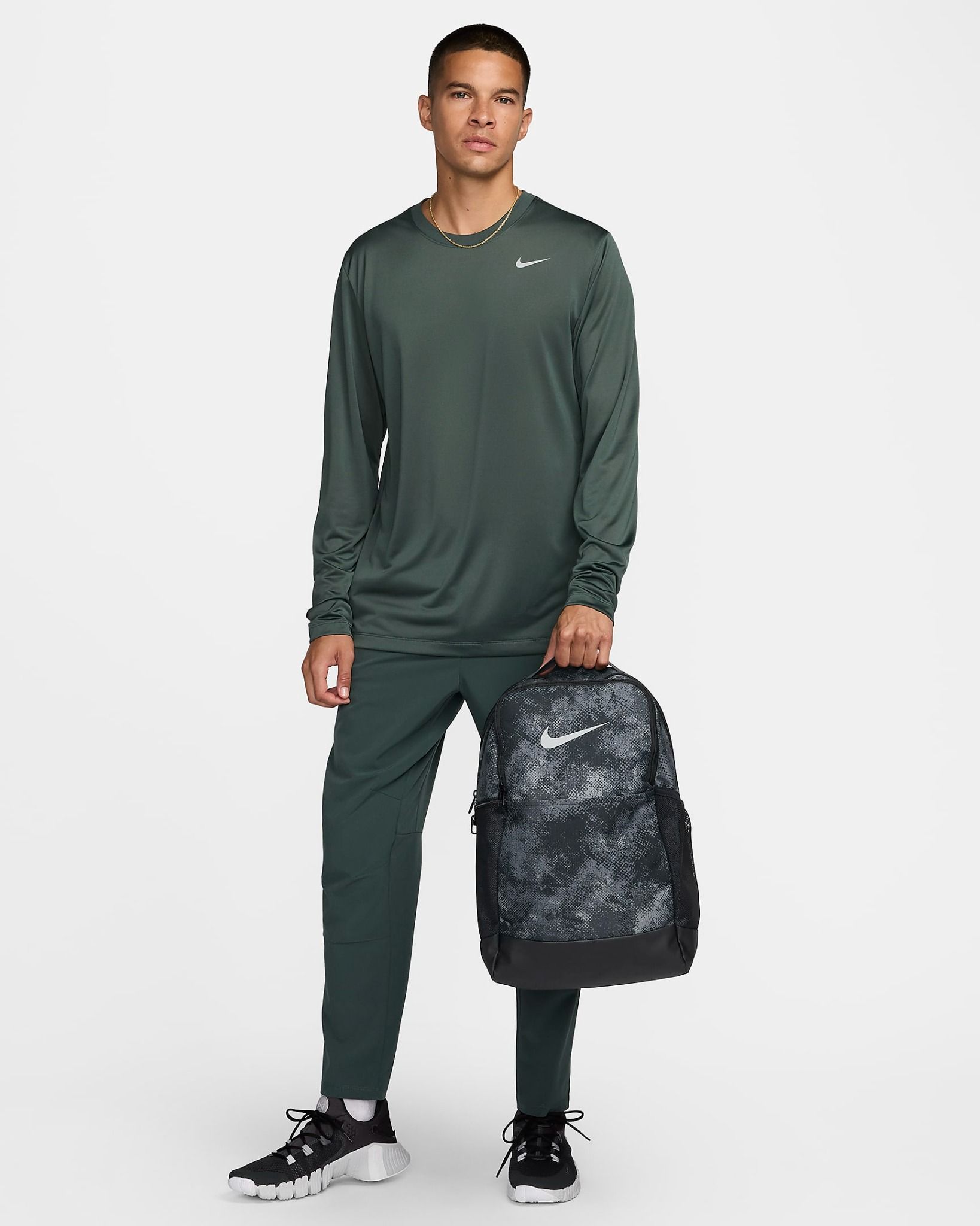 Nike - Ba lô thể thao Nam Nữ Brasilia Backpack (Medium, 24L)