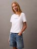 Calvin Klein - Áo thun thời trang CK nữ Slim Script Logo T-shirt