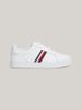 Tommy Hilfiger - Giày nữ Essential Leather Signature Tape Court Trainers