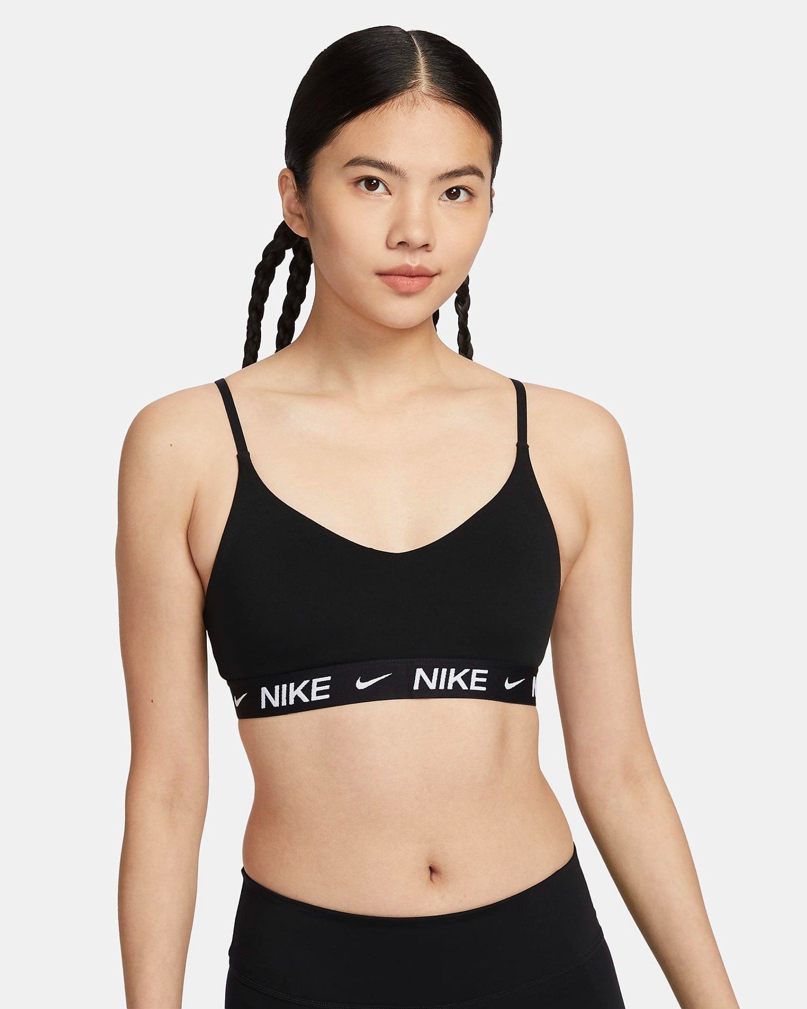 Nike - Áo ngực thể thao Nữ Nike Indy Light-Support Women's Padded Adjustable Sports Bra