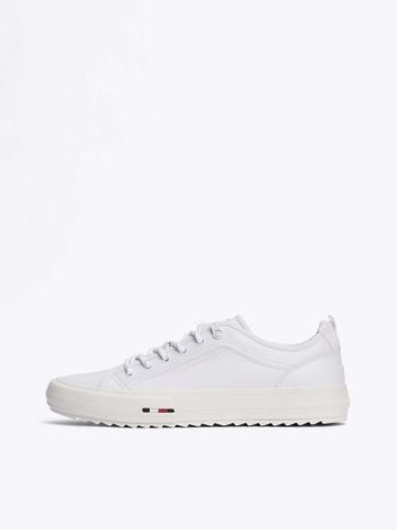 Tommy Hilfiger - Giày nam Leather Serrated Trainers