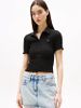 Tommy Hilfiger - Áo polo tay ngắn nữ Slim Smock Polo Shirt