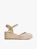 Tommy Hilfiger - Giày xăng đan đế cao nữ Chambray Wedge Espadrilles