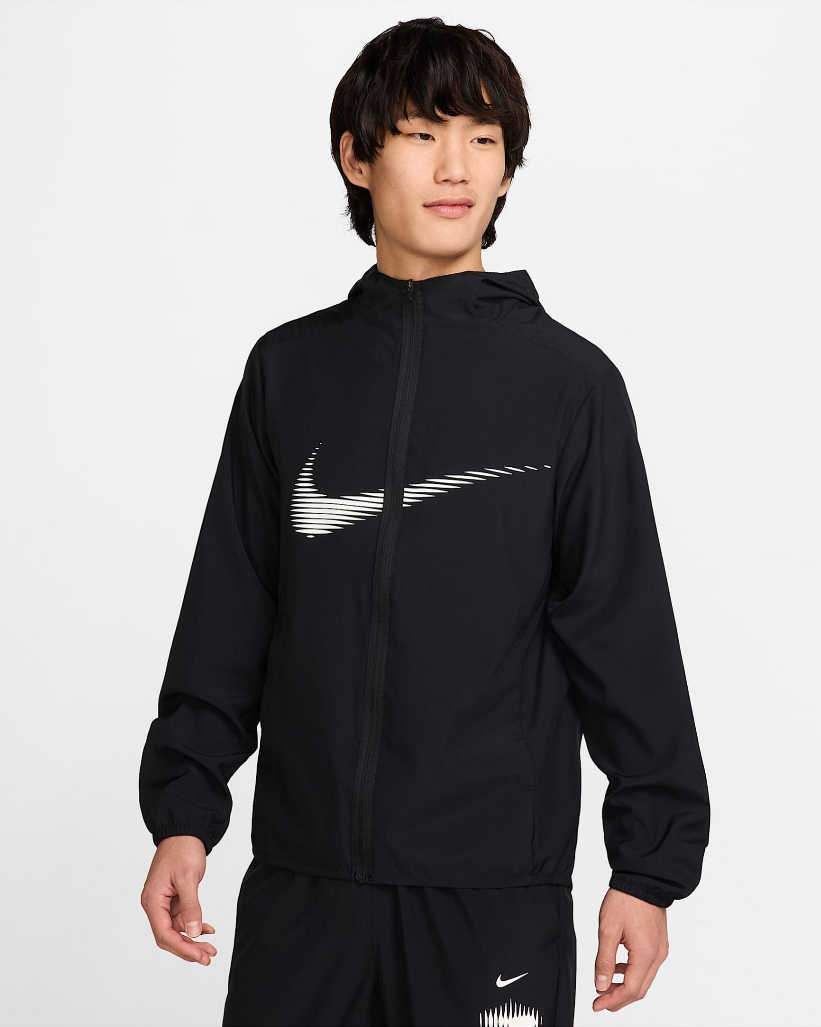 Nike - Áo khoác thể thao Nam Form Men's Dri-FIT Hooded Jacket