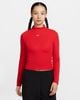 Nike - Áo len tay dài thể thao Nữ Essential Women's Ribbed Mock-Neck Long-Sleeve Top
