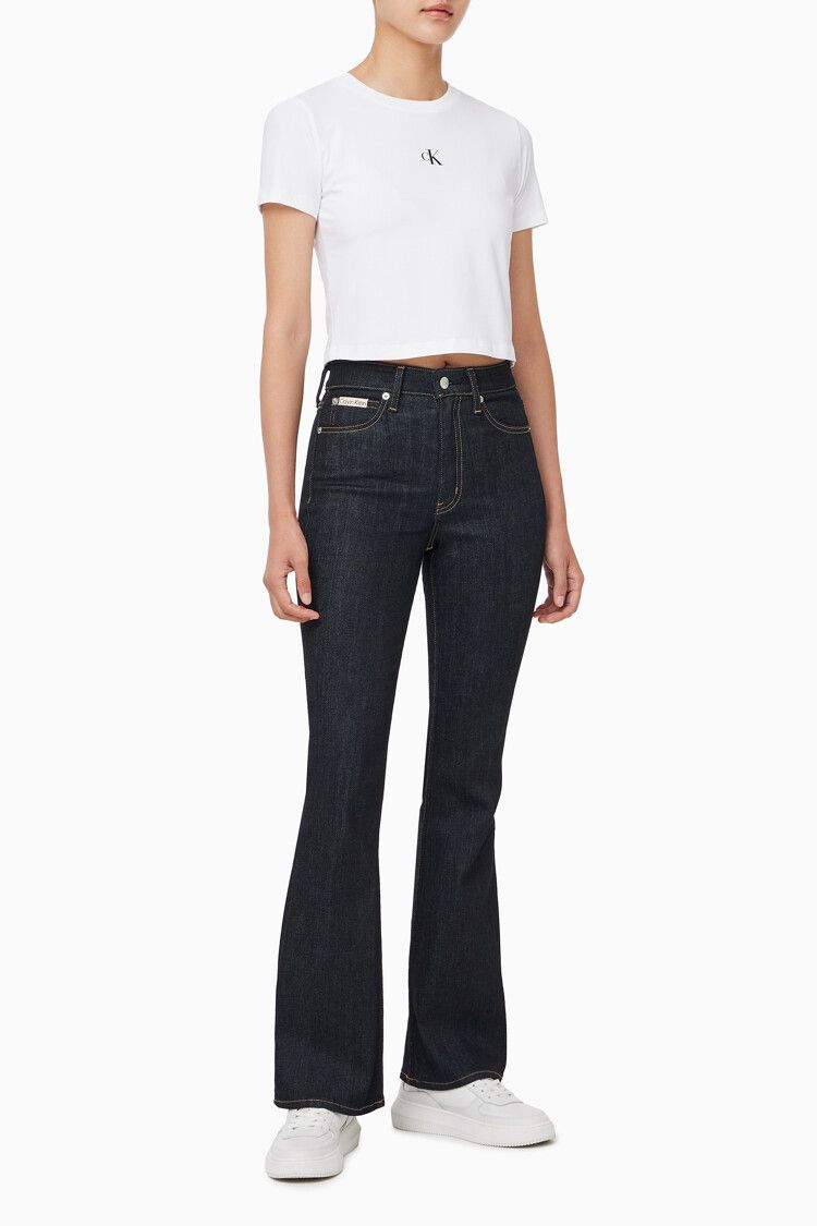 Calvin Klein - Quần jeans CK nữ Premium Skinny Bootcut Denim