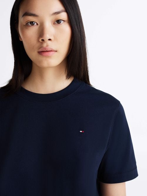 Tommy Hilfiger - Áo thun tay ngắn nữ TH Cotton Modern Relaxed Tee