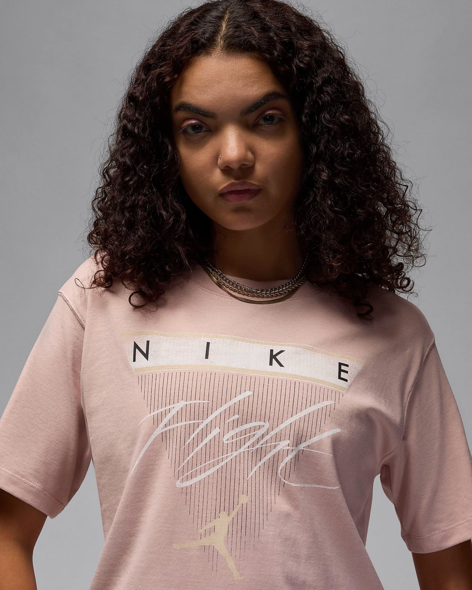 Nike - Áo tay ngắn thể thao Nữ Jordan Flight Heritage Women's Graphic T-Shirt