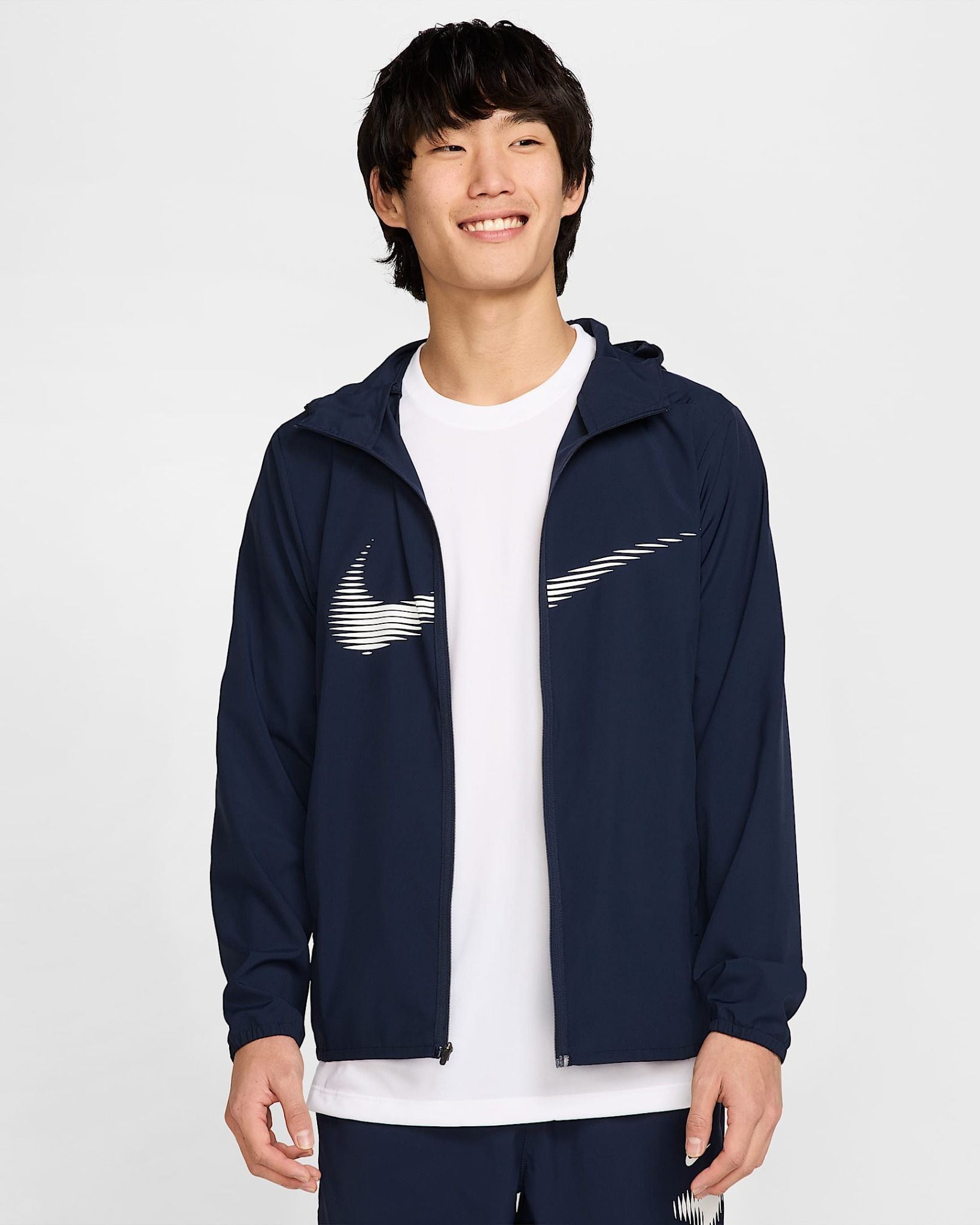 Nike - Áo khoác thể thao Nam Form Men's Dri-FIT Hooded Jacket