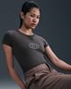 Nike - Áo tay ngắn thể thao Nữ Women's Chill Knit Crop Tee
