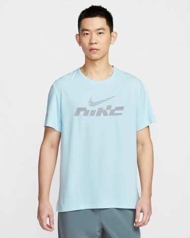 Nike - Áo tay ngắn thể thao Nam Miler Flash Men's Dri-FIT UV Short-Sleeve Running Top