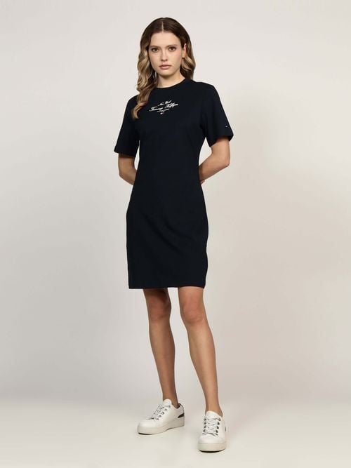 Tommy Hilfiger - Đầm nữ TH Regular Script Tee Dress