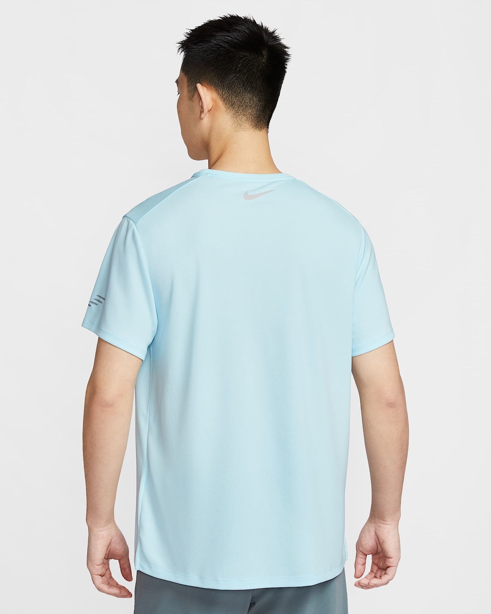 Nike - Áo tay ngắn thể thao Nam Miler Flash Men's Dri-FIT UV Short-Sleeve Running Top
