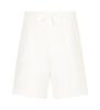 Armani Exchange - Quần short nam AX White elastic waist shorts