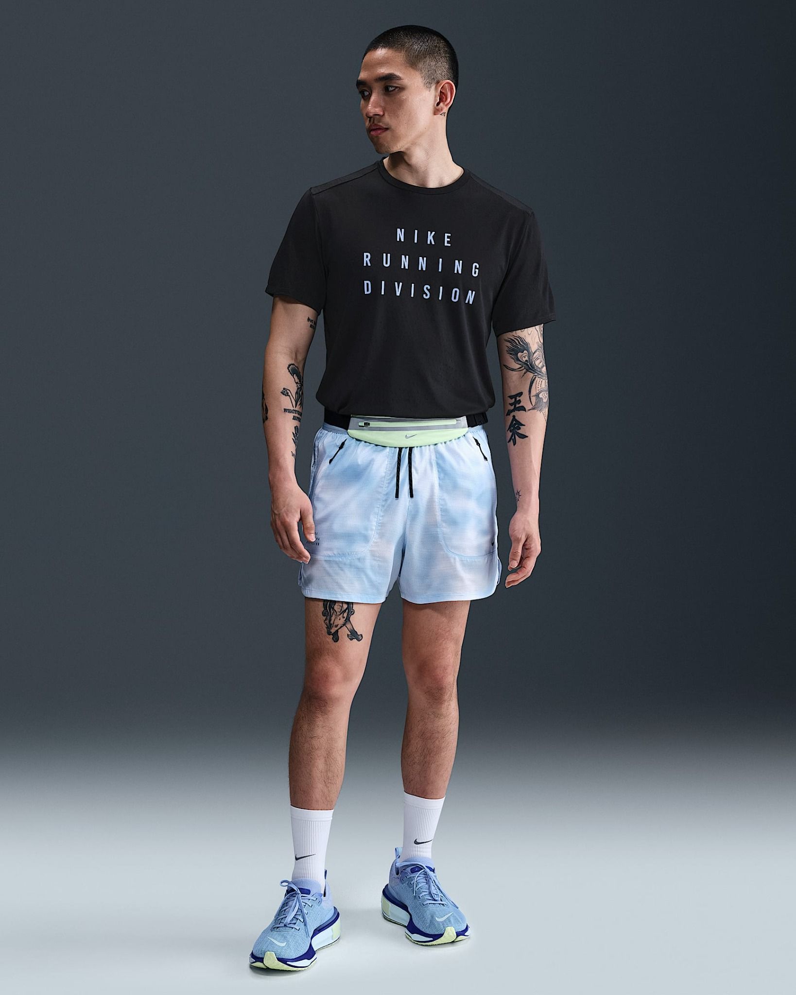 Nike - Áo tay ngắn thể thao Nam Running Division Men's Dri-FIT Short-Sleeve Running Top