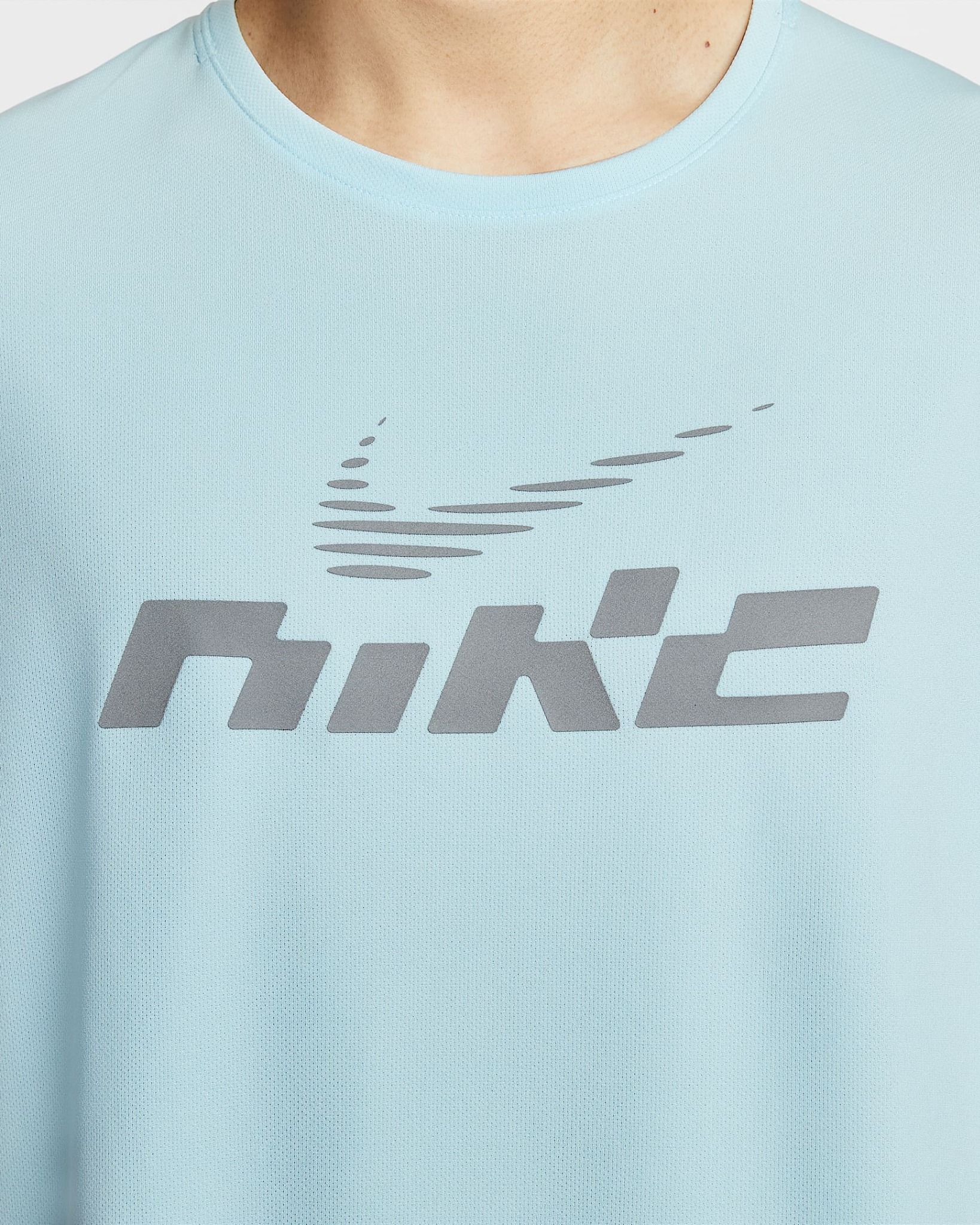Nike - Áo tay ngắn thể thao Nam Miler Flash Men's Dri-FIT UV Short-Sleeve Running Top