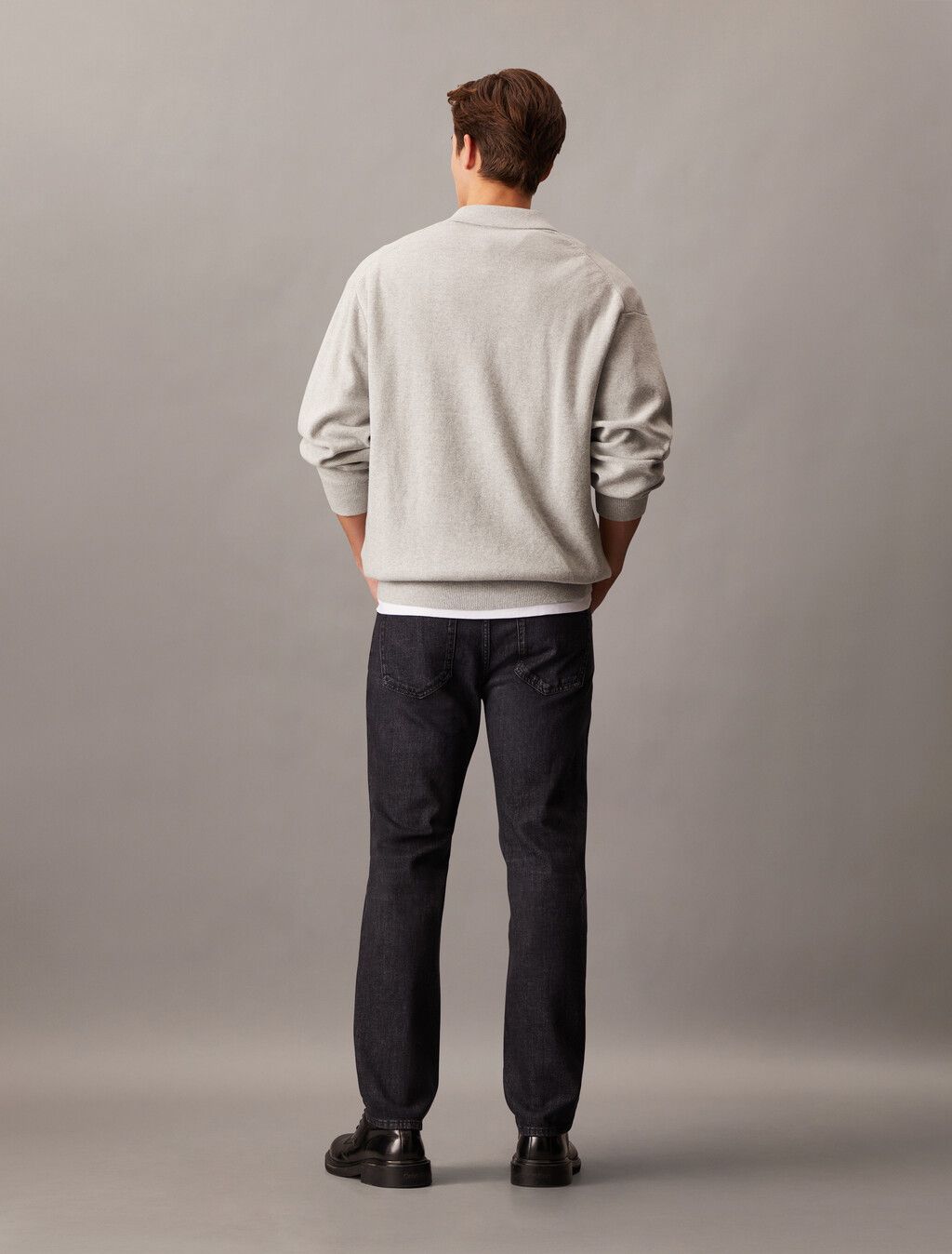 Calvin Klein - Quần jeans dài CK nam Italian Denim Body Jeans