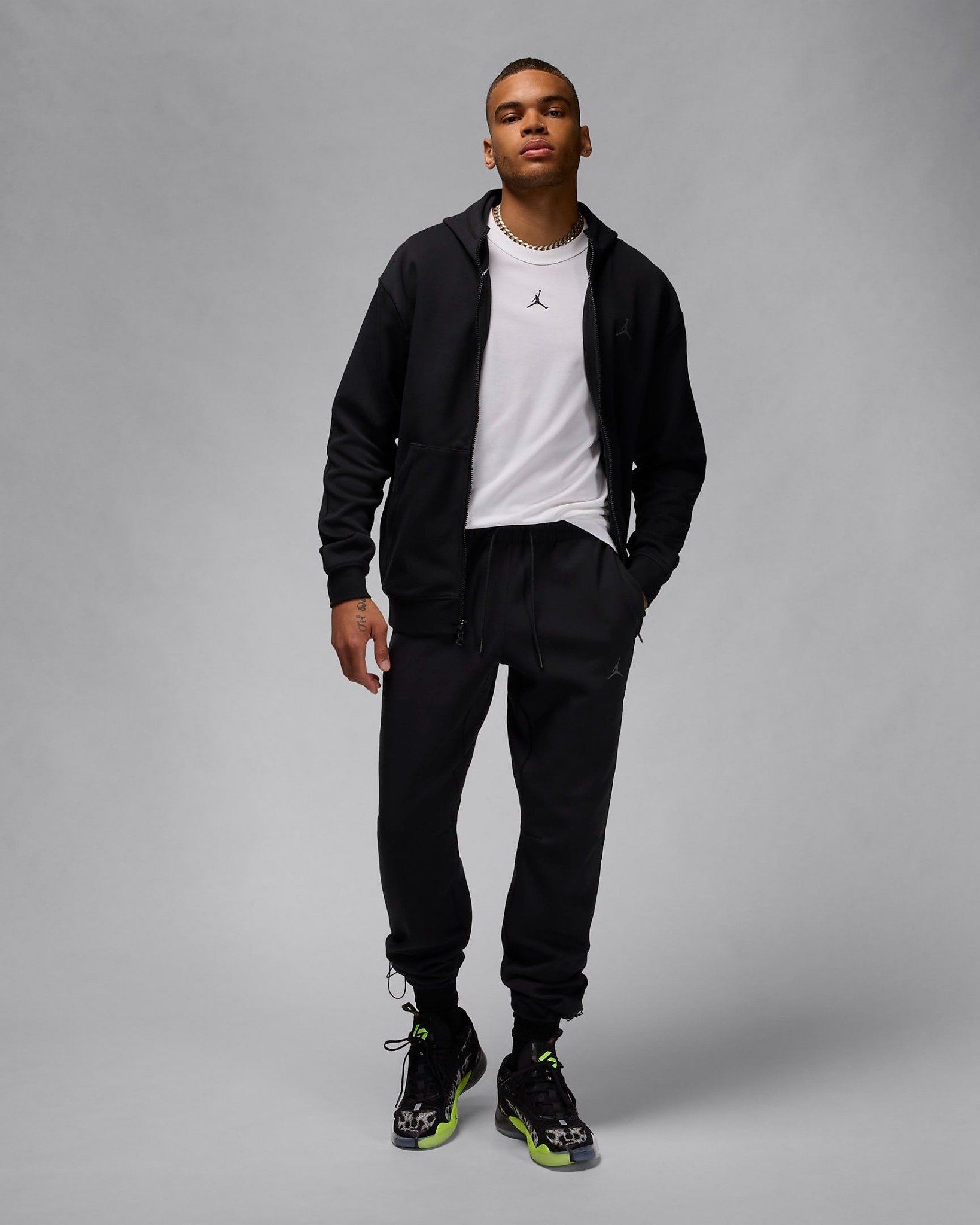 Nike - Quần dài thể thao Nam Jordan Sport Hoop Fleece Men's Dri-FIT Trousers
