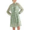Armani Exchange - Đầm dài nữ Aix Green Women's Dress