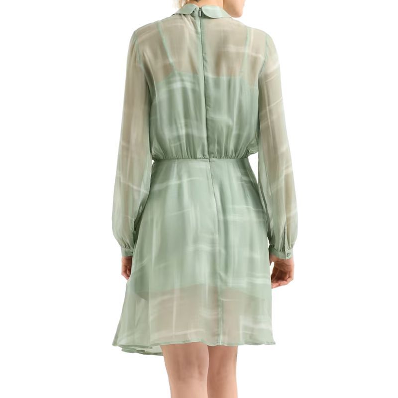 Armani Exchange - Đầm dài nữ Aix Green Women's Dress