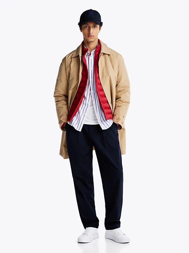 Tommy Hilfiger - Giày nam Pebble Grain Court Trainers