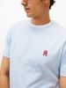 Tommy Hilfiger - Áo thun tay ngắn nam Contrast TH Monogram Embroidery T-Shirt
