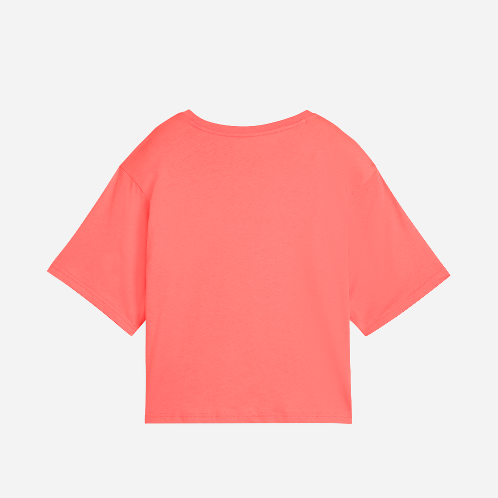 Puma - Áo thun nữ Essential Cropped No. 1 Logo Tee Lifestyle