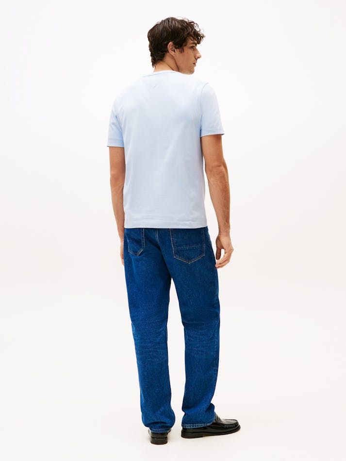 Tommy Hilfiger - Áo thun tay ngắn nam Contrast TH Monogram Embroidery T-Shirt