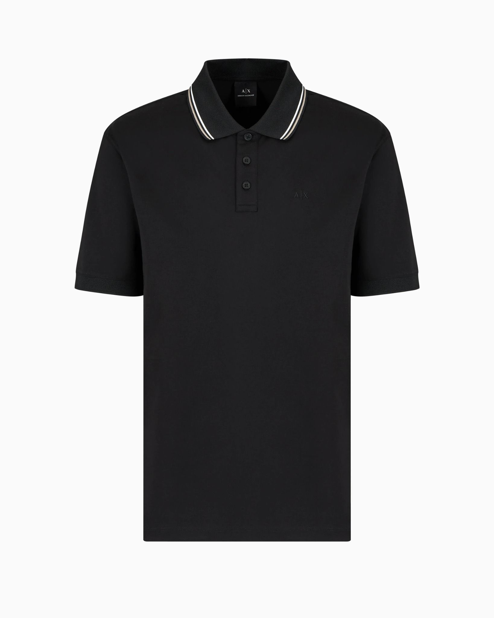 Armani Exchange - Áo thun có cổ nam AX Regular Fit Polo Shirt
