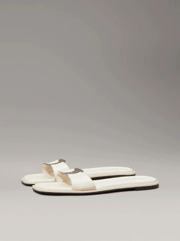 Calvin Klein - Dép quai ngang CK nữ CK Flat Premium Slide