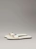 Calvin Klein - Dép quai ngang CK nữ CK Flat Premium Slide