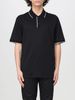 Armani Exchange - Áo polo nam Aix Men's Black Polo Shirt