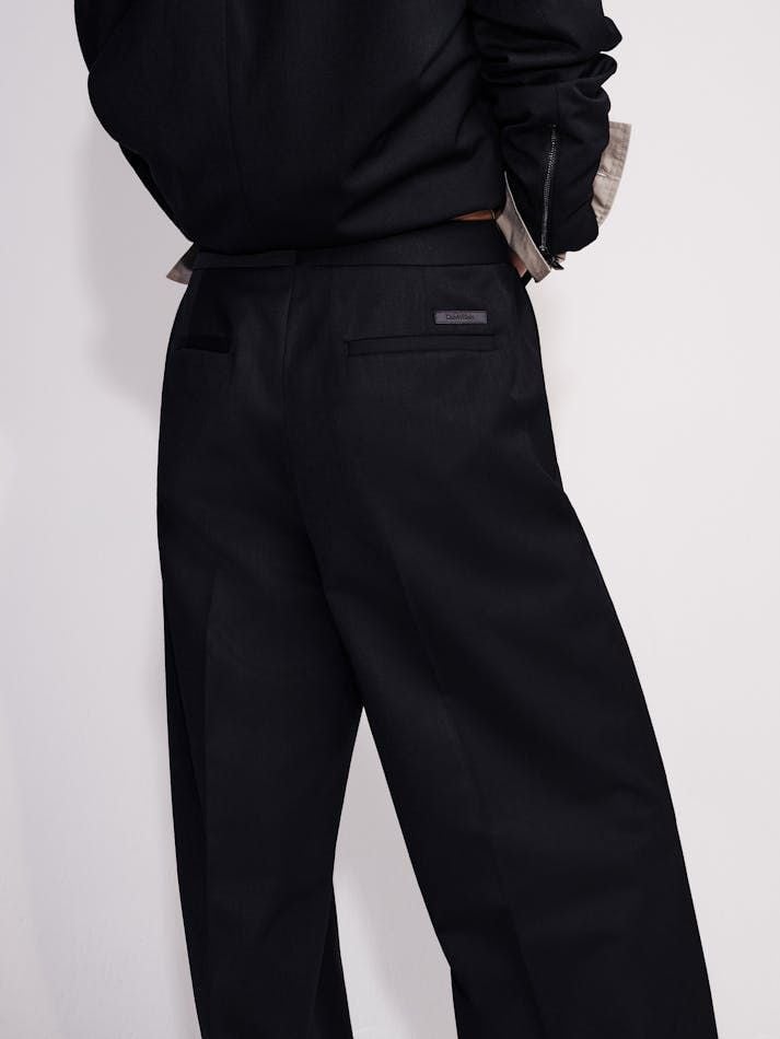 Calvin Klein - Quần dài CK nữ Wool Blend Tailored Pants