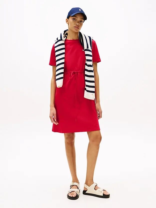 Tommy Hilfiger - Đầm nữ Logo Mini T-Shirt Dress