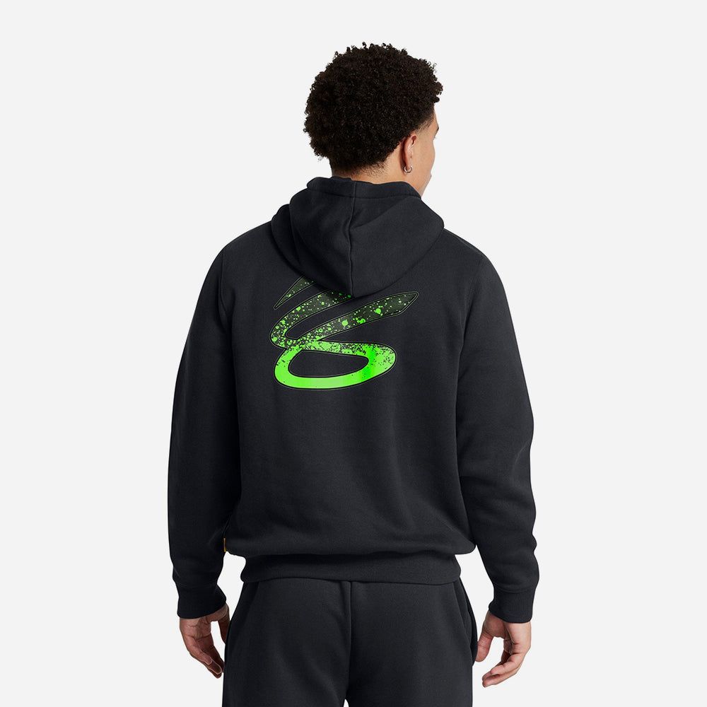 Under Armour - Áo khoác có mũ trùm đầu nam Splash Graphic Basketball Hoodie