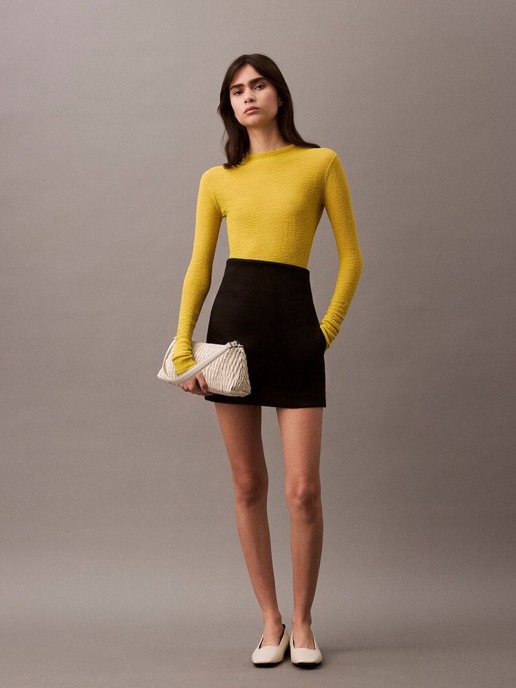 Calvin Klein - Váy CK nữ CK Scuba Structured Mini Skirt