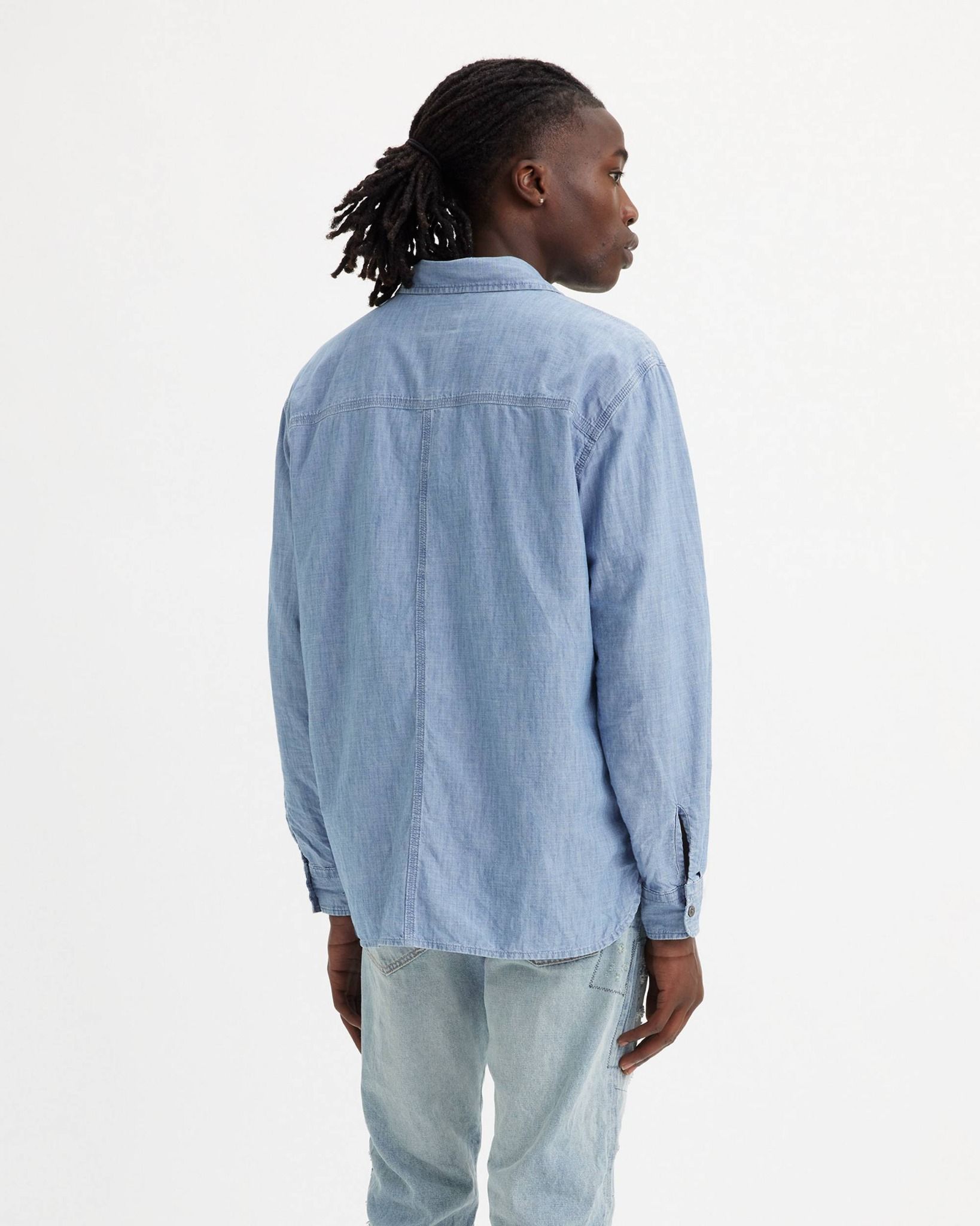 Levi's - Áo sơ mi tay dài nam Long Sleeve Auburn Worker Shirt