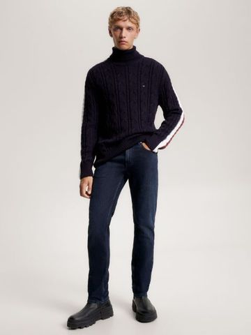 Tommy Hilfiger - Quần jeans dài nam Denton Fitted Straight Jeans
