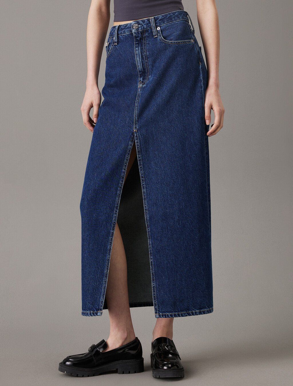 Calvin Klein - Váy jeans CK nữ Denim Maxi Skirt