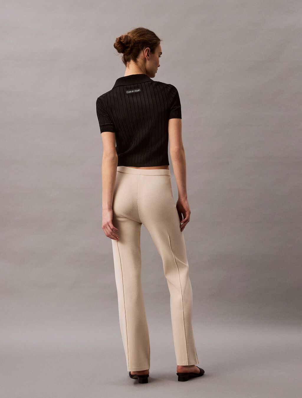 Calvin Klein - Quần dài CK nữ Stretch Viscose Trousers