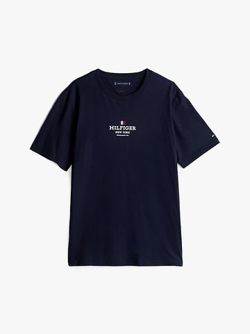 Tommy Hilfiger - Áo phông tay ngắn nam Logo Crew Neck T-Shirt