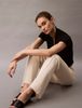 Calvin Klein - Quần dài CK nữ Stretch Viscose Trousers