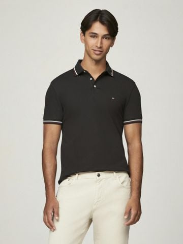 Tommy Hilfiger - Áo polo tay ngắn nam Slim Tipped Polo Shirt