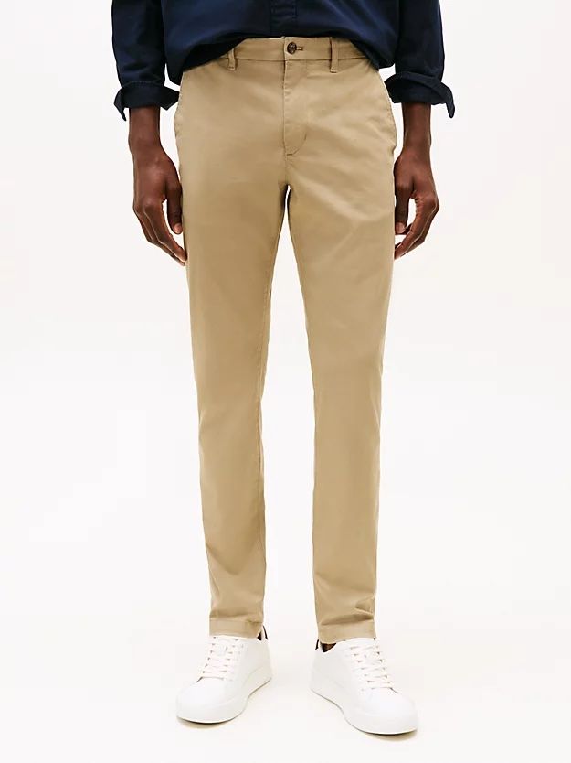 Tommy Hilfiger - Quần dài nam Slim Flag Embroidery Chinos