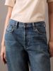 Calvin Klein - Quần jeans ống rộng CK nữ 90S Loose Vintage River