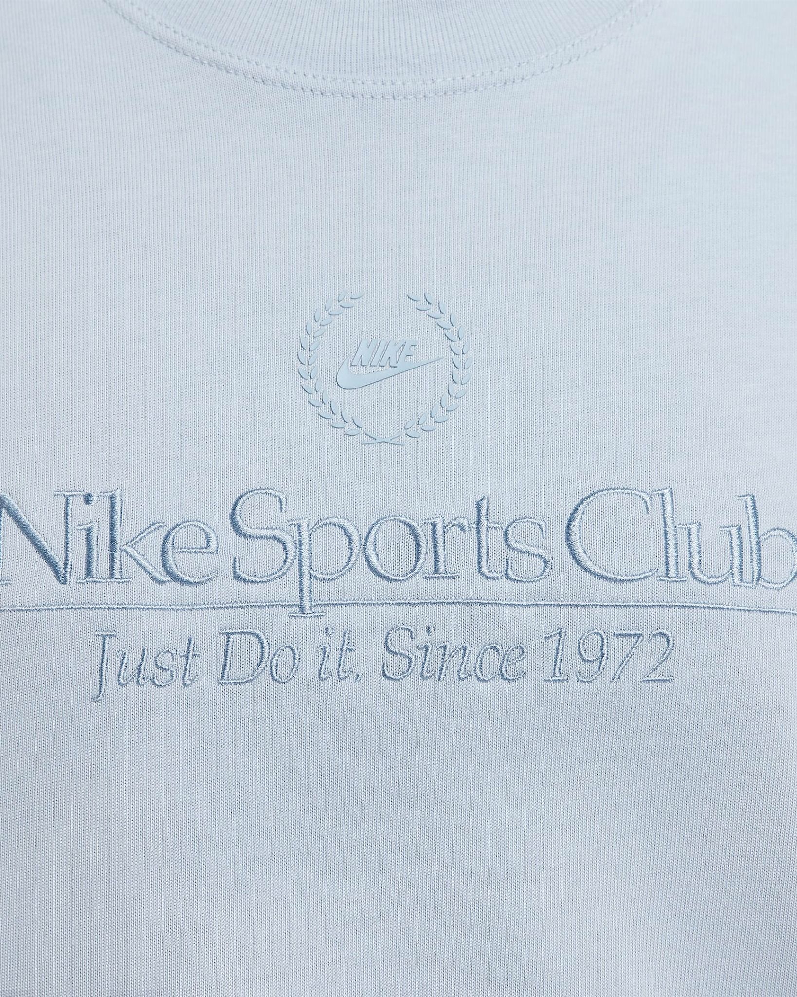 Nike - Áo tay ngắn thể thao Nữ Heritage Women's Boxy Tee