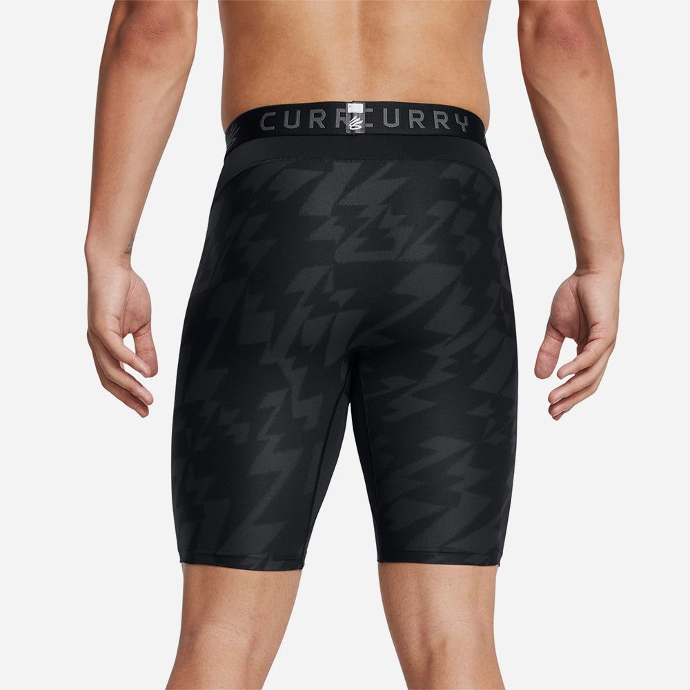 Under Armour - Quần ngắn ống ôm nam Heatgear Printed Basketball